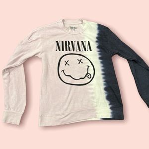 Nirvana sweatshirt target tie dye crewneck